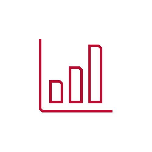 icon of a bar chart