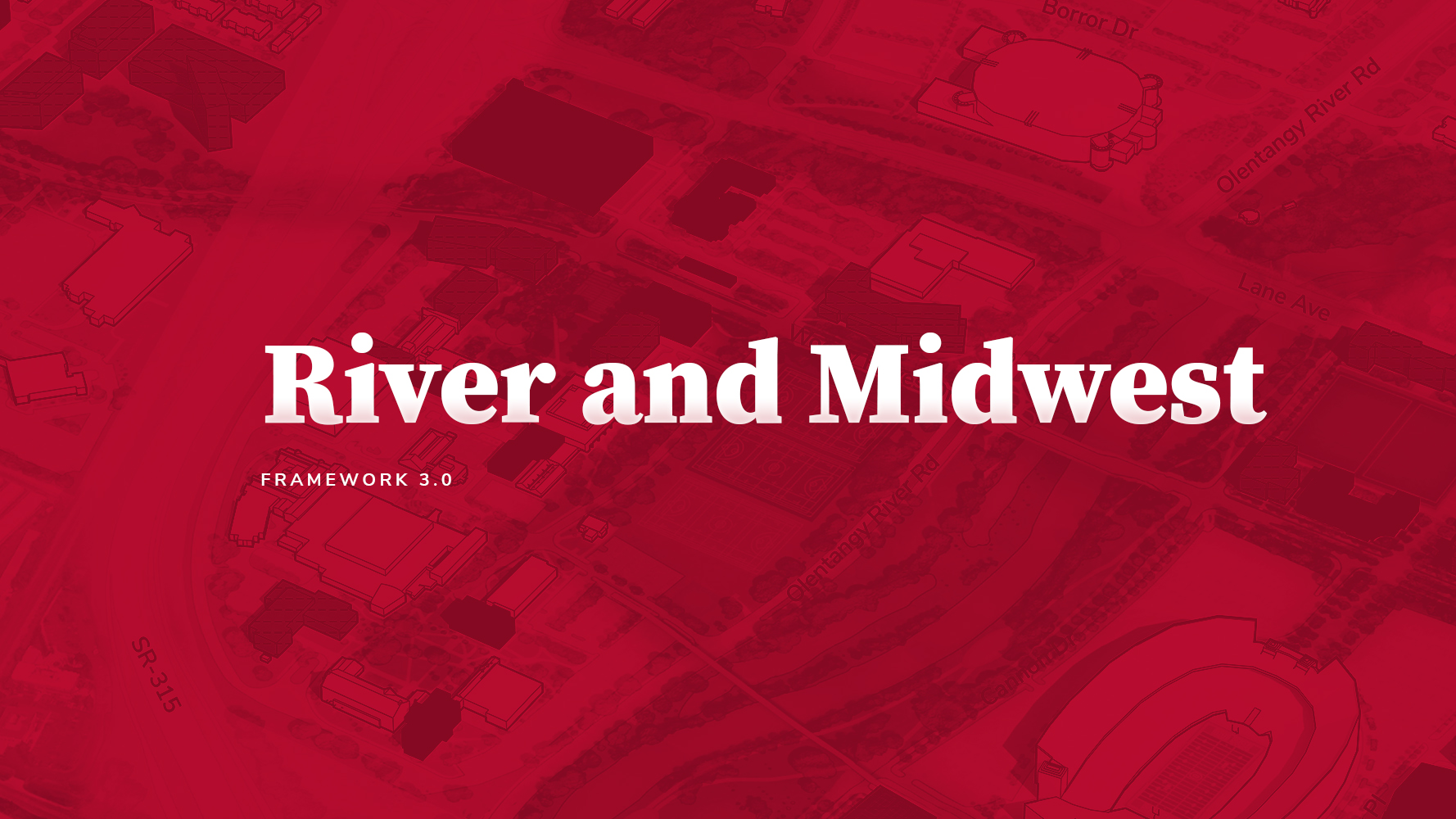 Faded image with text on top that says River and Midwest
