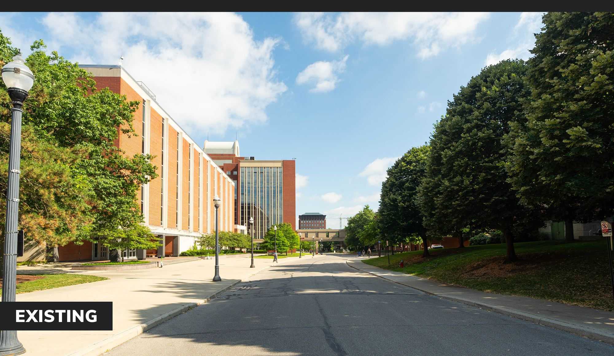 Photo of the existing Neil Ave