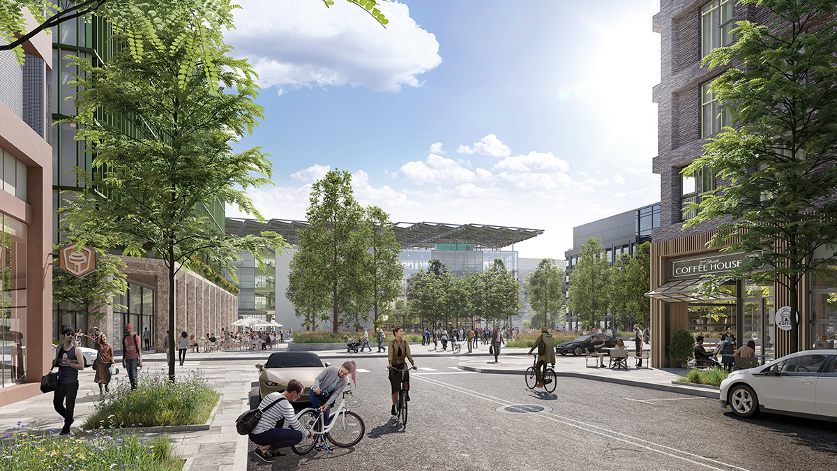 innovation district plaza