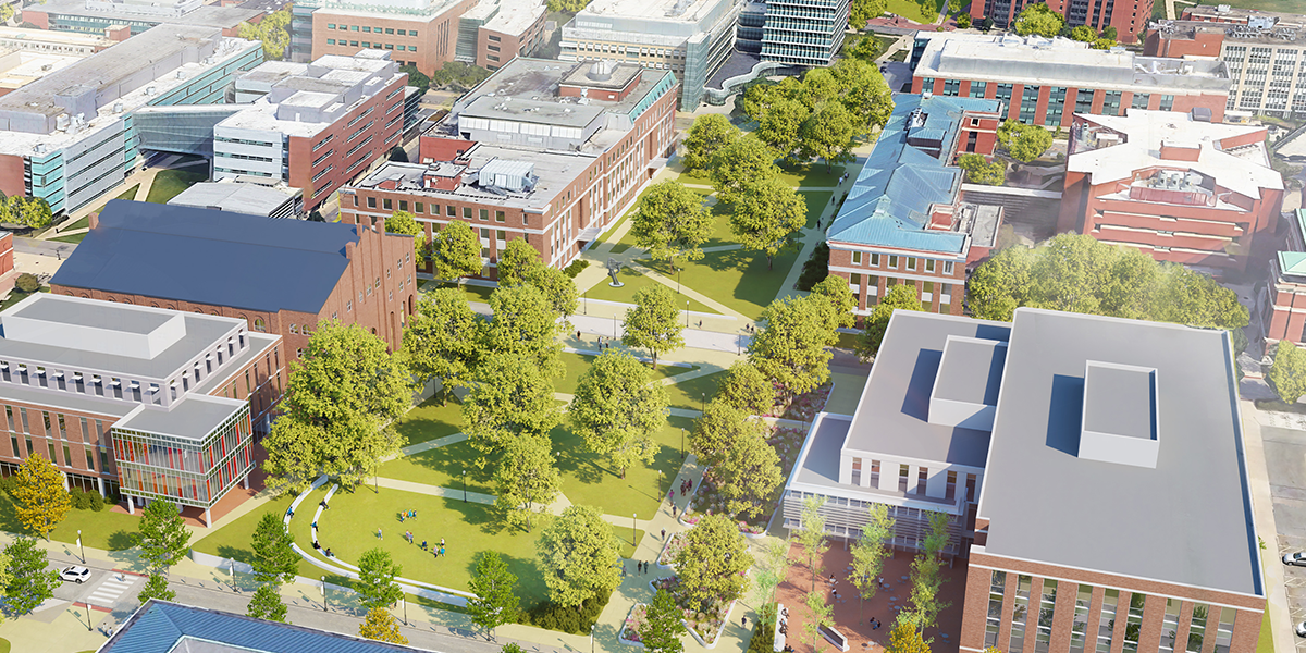 Core North campus rendering
