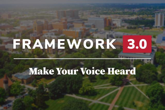 Framework 3.0 Make Your Voice Heard