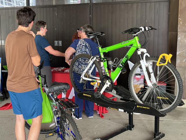 New bike hub