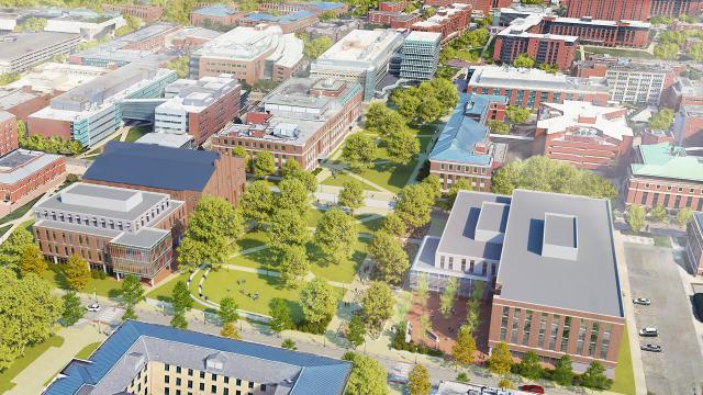 Hansford Quad Aerial Rendering