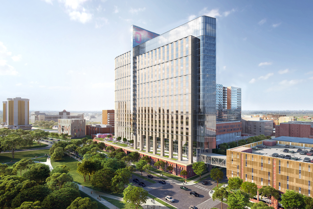 Wexner Medical Center Inpatient Hospital rendering