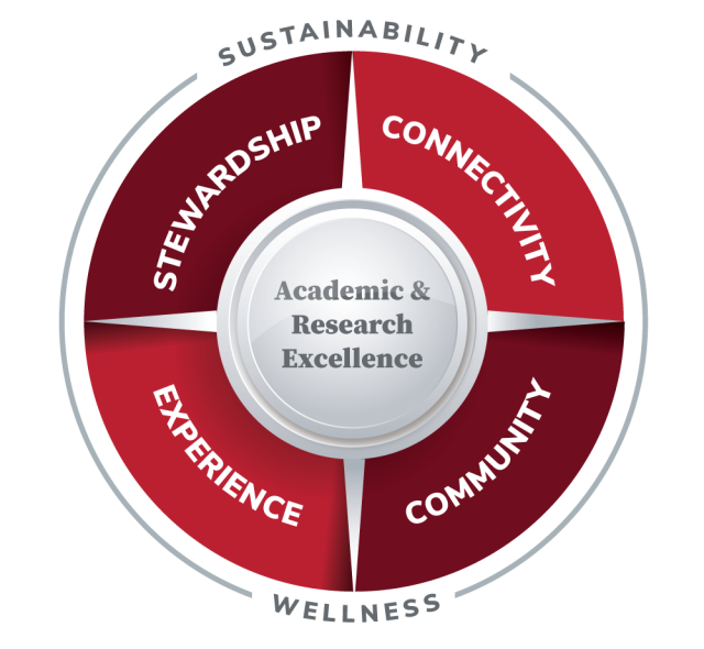 pie chart outlining the Framework 3.0 principles