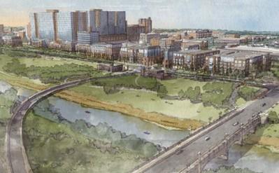 rendering of Cannon and Wexner Medical Center
