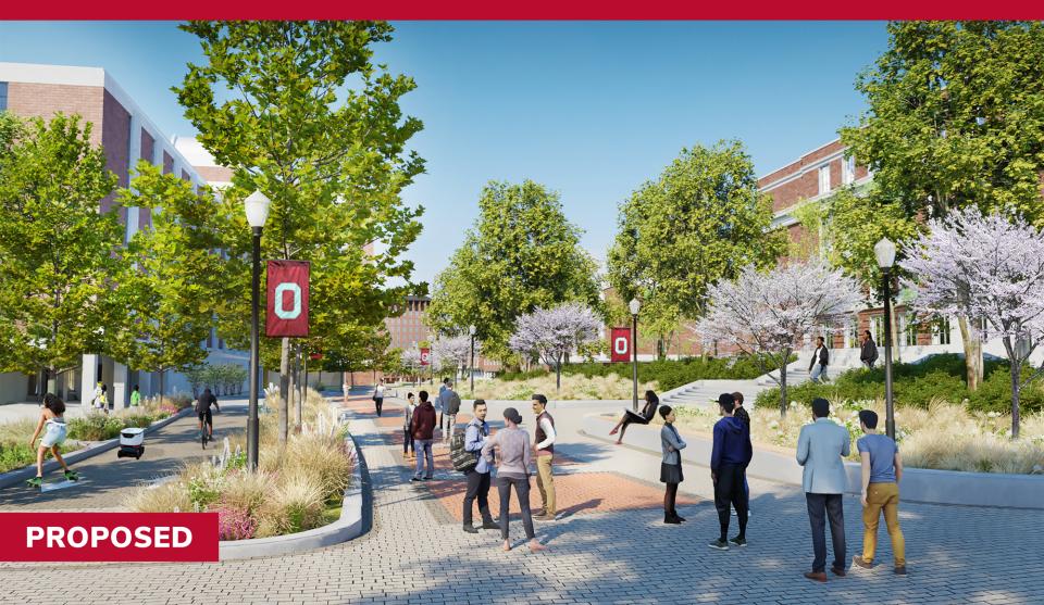 Rendering of the proposed Neil Ave