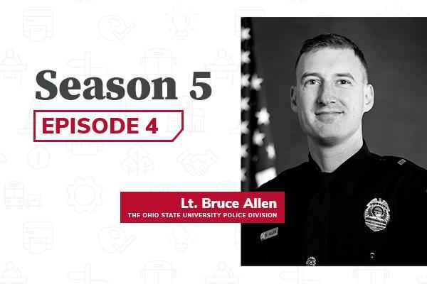 City of Ohio State Podcast logo with Lt Bruce Allen